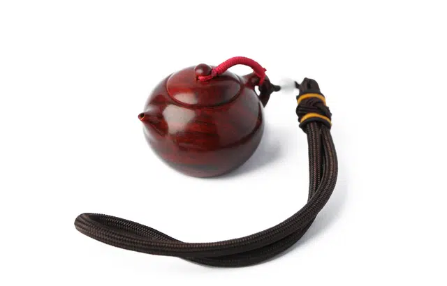 三檀小舍 国风国潮 新中式  麻将神器 把把胡 木作 把件 男女同款情侣款 紫檀