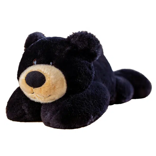 狐狸仙 可爱小熊抱枕 趴姿狗熊布娃娃 安抚陪伴 玩偶 毛绒公仔