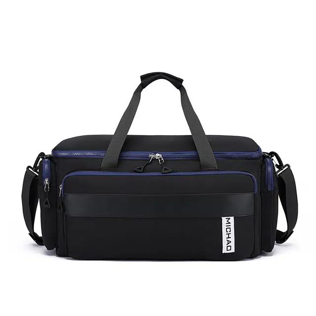 行途 大容量休闲拉链开合 牛津布 旅行包 大号 男女同款情侣款 百搭黑/樱花粉/薄荷绿/宝石蓝