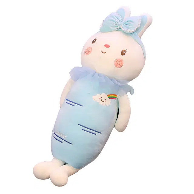 狐狸仙 软萌彩虹兔抱枕 安抚陪伴布娃娃 玩偶 毛绒公仔