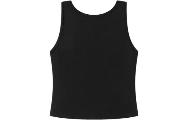 艾莱依 设计感抽褶圆领纯色背心 女款