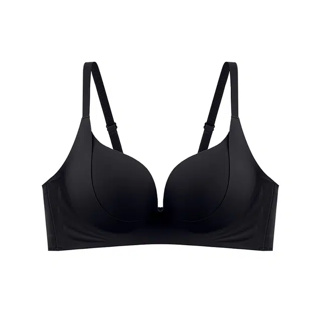 浪莎 可调节肩带无痕无钢圈小胸聚拢显大收副乳防下垂反重力提拉胸罩文胸 女款