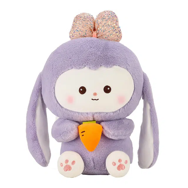狐狸仙 可爱萝卜兔 安抚陪伴 玩偶 毛绒公仔