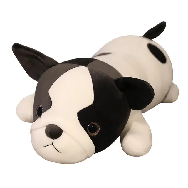 狐狸仙 呆萌斗牛犬抱枕 大号布娃娃 玩偶 毛绒公仔