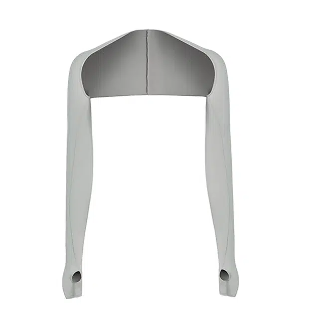 南极人 连肩骑行披肩一体护手臂防紫外线冰丝开车骑车遮阳透气薄款 防晒袖 女款