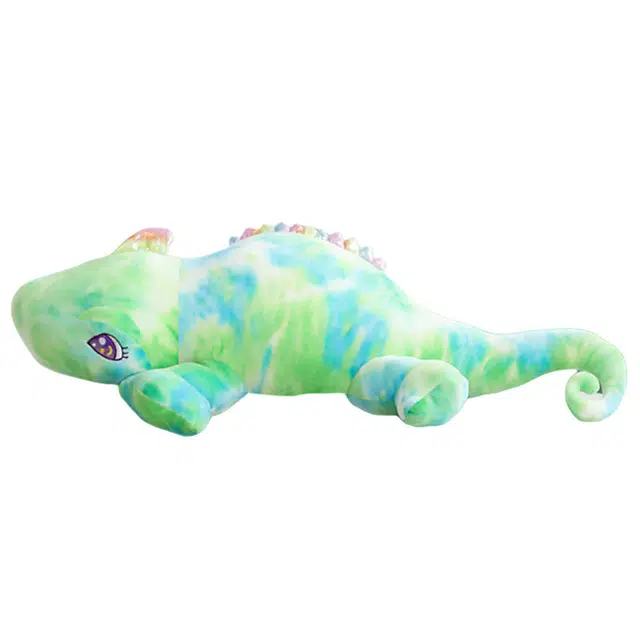 狐狸仙 卡通变色龙长抱枕 安抚陪伴布娃娃 玩偶 毛绒公仔