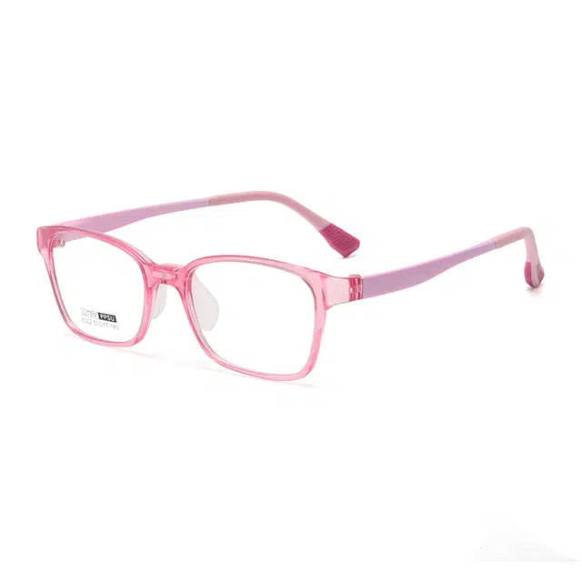 【联系客服可配度数】 康视顿 轻巧柔韧防滑 记忆镜架 方形 光学镜架 儿童款