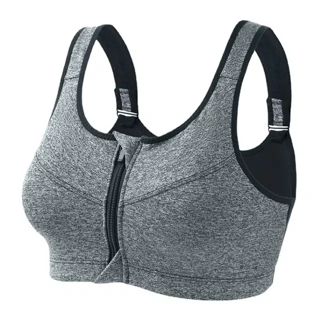 水中花 无钢圈中厚杯运动文胸 女款