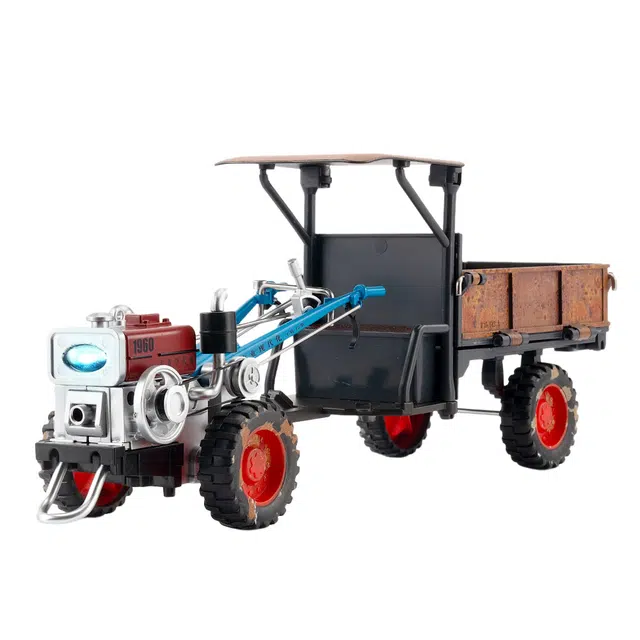欧洛伊 合金复古手扶拖拉机 模型摆件 其他模型