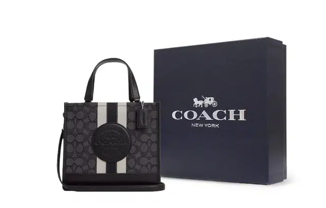 COACH Dempsey 22 Logo Tote
