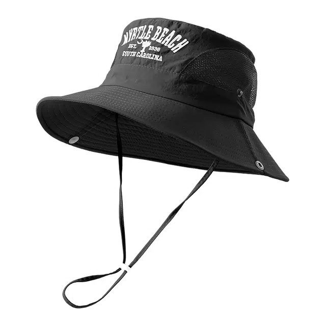 浪莎 户外出游登山防紫外线遮阳透气 聚酯纤维 渔夫帽 男女同款情侣款