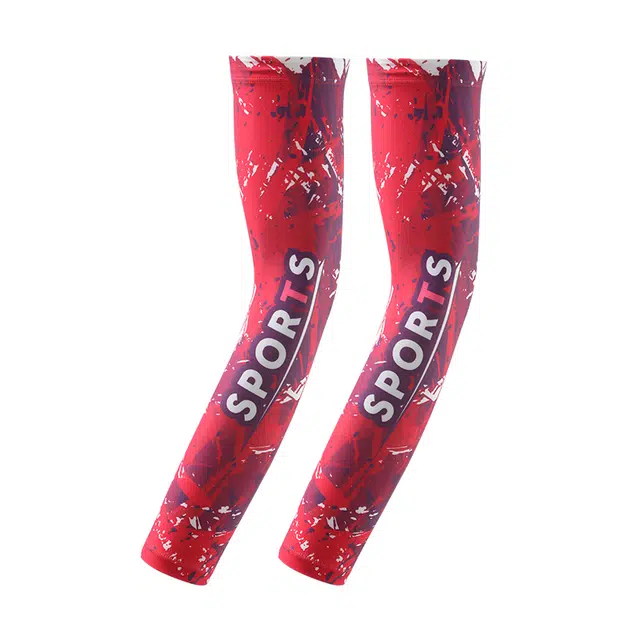 浪莎 防紫外线护肘骑车外卖攀岩开车遮阳冰感薄款 防晒袖 男款