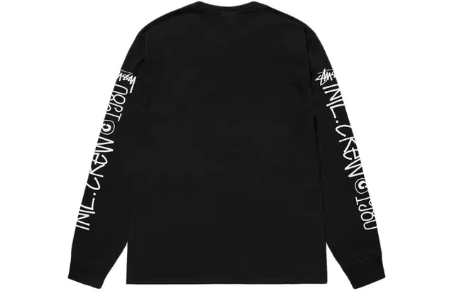 Stussy SS24 INTL CREW LS TEE PIGMENT DYED T