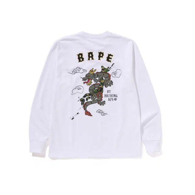 A BATHING APE SS24 Long Sleeve Tee