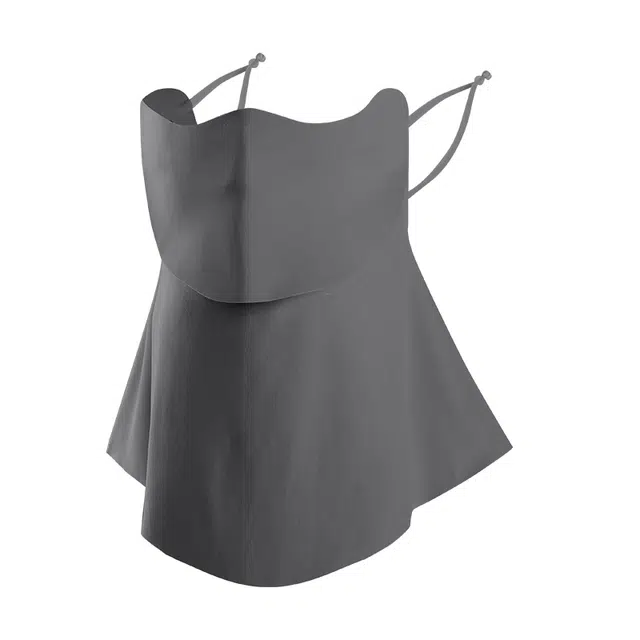 浪莎 防紫外线护颈透气护眼角开车骑行户外出游遮阳 防晒面罩 女款