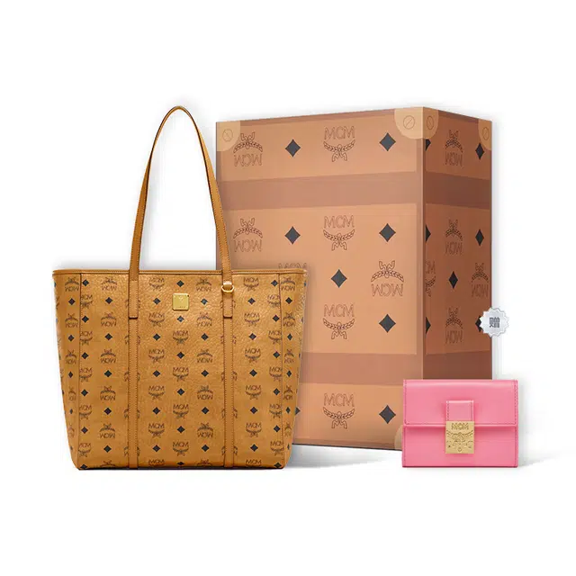 MCM Toni Visetos Tote