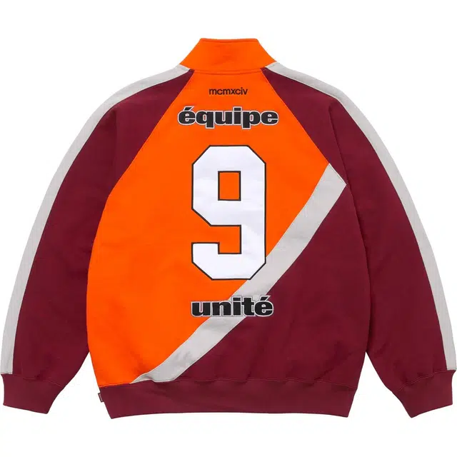 Supreme SS24 WEEK14 EQUIP HALF ZIP SWEATSHIRT
