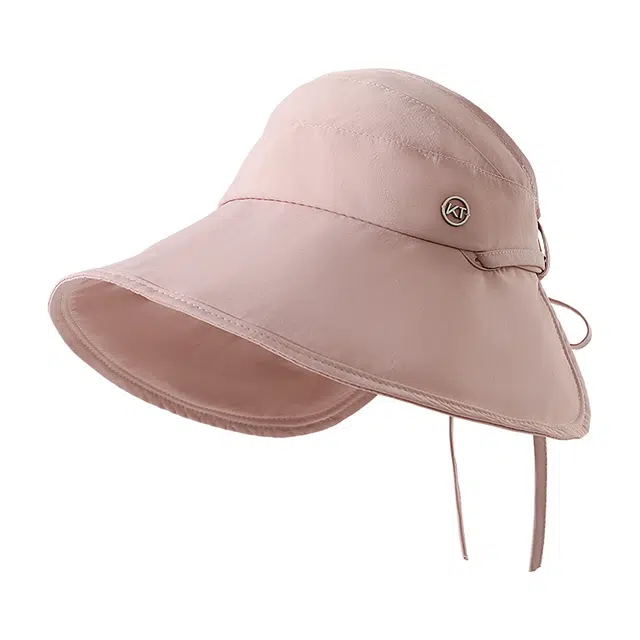 浪莎 防晒空顶高马尾户外遮脸速干薄款 聚酯纤维 渔夫帽 女款