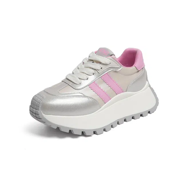 红蜻蜓 小众潮流 经典百搭 透气吸汗 厚底增高 防滑耐磨 生活休闲鞋