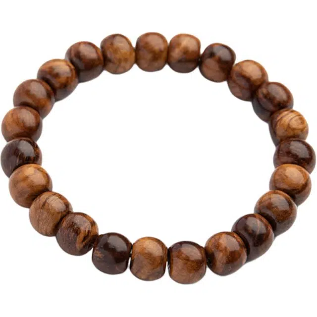 仙源 苹果珠 招财文玩念珠高级感平安福 木作 手串 男女同款情侣款 贡木