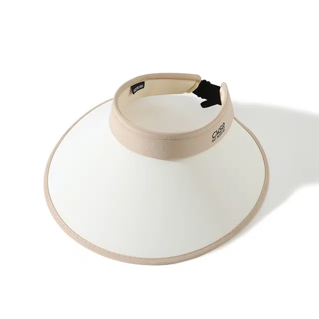 南极人 空顶大帽檐防紫外线遮阳户外海边沙滩显脸小太阳帽 轻薄款 防晒帽 女款