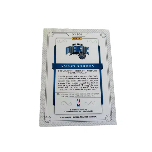 PANINI 14-15 RPA RC Patch