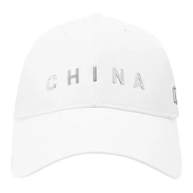 乔丹 字母标志 涤纶 鸭舌帽 男女同款情侣款 白色