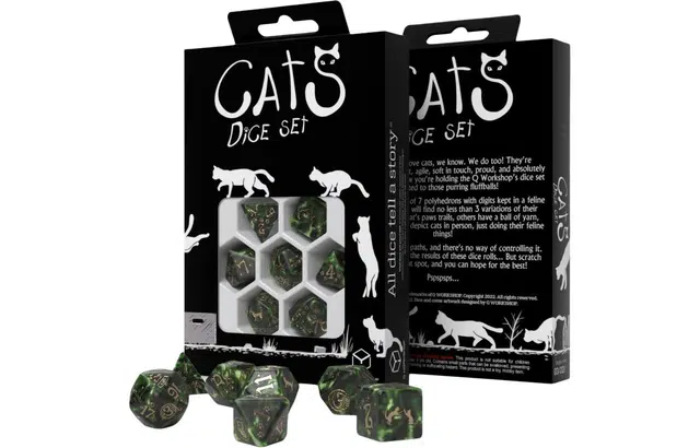 CATS Dice Set Pixel