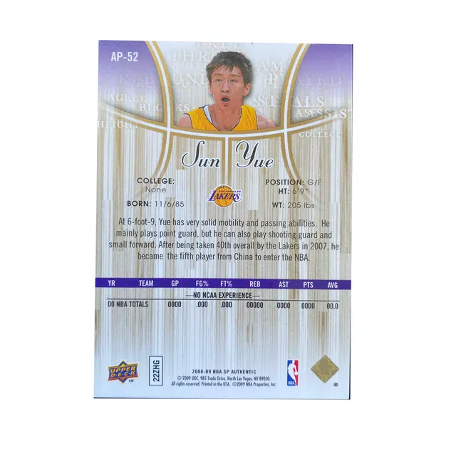 UPPER DECK NBA