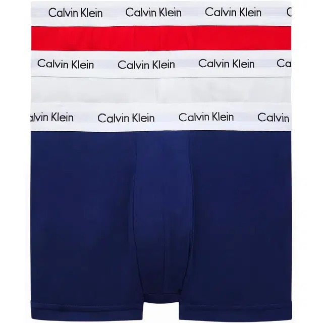 CALVIN KLEIN 3P LOW RISE TRUNK 3