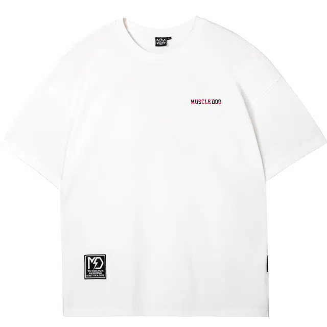 Muscle Dog Printed T-Shirt