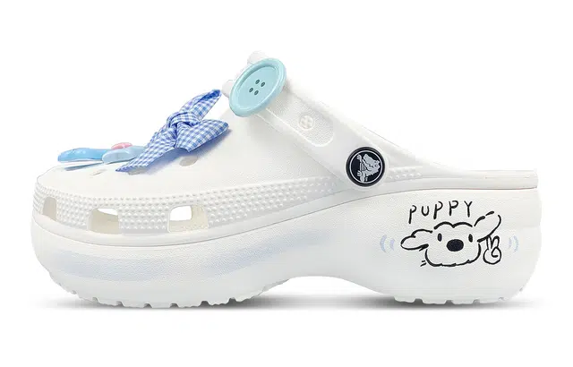 Crocs Classic Clog White Blue