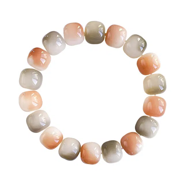 九隆古 绕指柔 新中式国风气质小众设计款盘玩 解压神器 菩提根 手串 男女同款情侣款