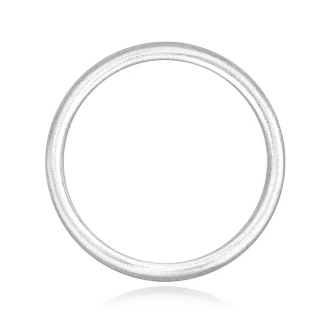 谧月珠宝 古法传承手工实心光面磨砂镯子 显年轻复古温柔小众 国潮新中式复古优雅气质古风 合金 手镯 男女同款情侣款