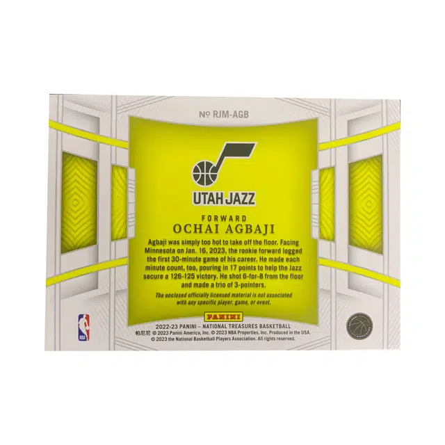 PANINI 2022-23 4399