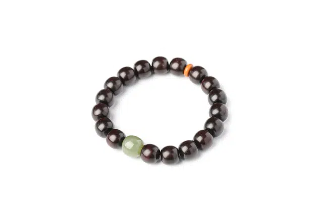 三檀小舍 国潮 新中式 纳福转运珠 古风文玩佛念珠 檀香 手串 男女同款情侣款 紫檀