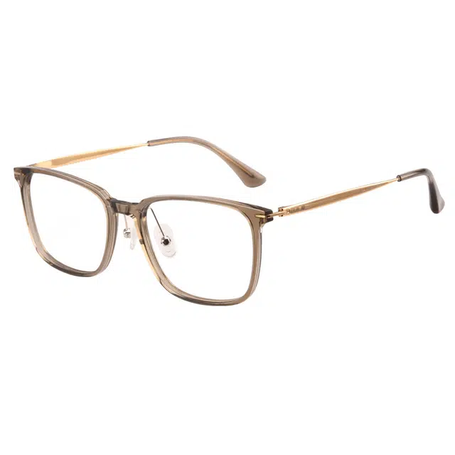 【联系客服可配度数】 康视顿 拼接时尚潮流 板材加金属 方形 光学镜架 男款