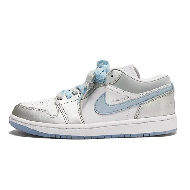 Jordan Air Jordan 1 Low Silver Blue