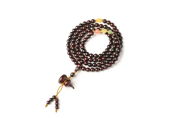 三檀小舍 国潮 新中式 福禄葫芦多圈 高油高密 小众 轻奢 檀香 手串 男女同款情侣款 紫檀