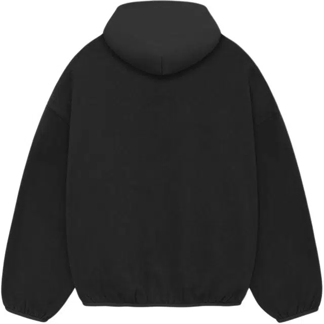 Fear of God Essentials SS24 Nylon Fleece Hoodie Black