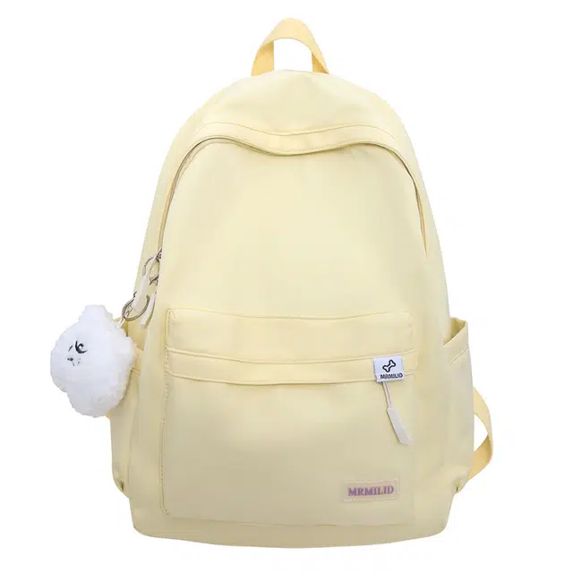 揽月 简约时尚潮流 尼龙 双肩包 常规 男女同款情侣款 多色