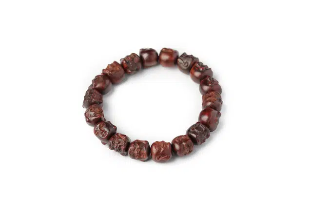 三檀小舍 国潮新中式 精雕刻十八罗汉 转运珠 栩栩如生 高端大气 平安如意纳福吉祥 木作 手串 男女同款情侣款 紫檀