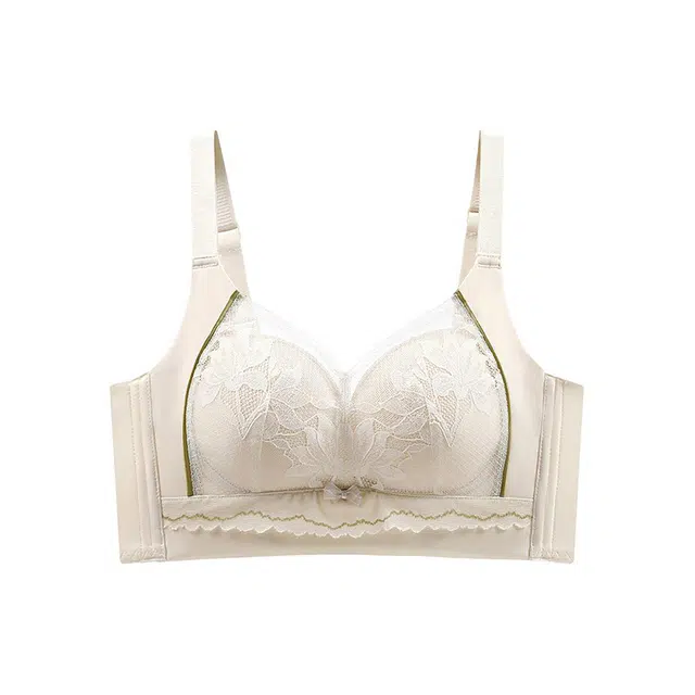 草本初色 聚拢上托舒适植物花卉文胸 女款