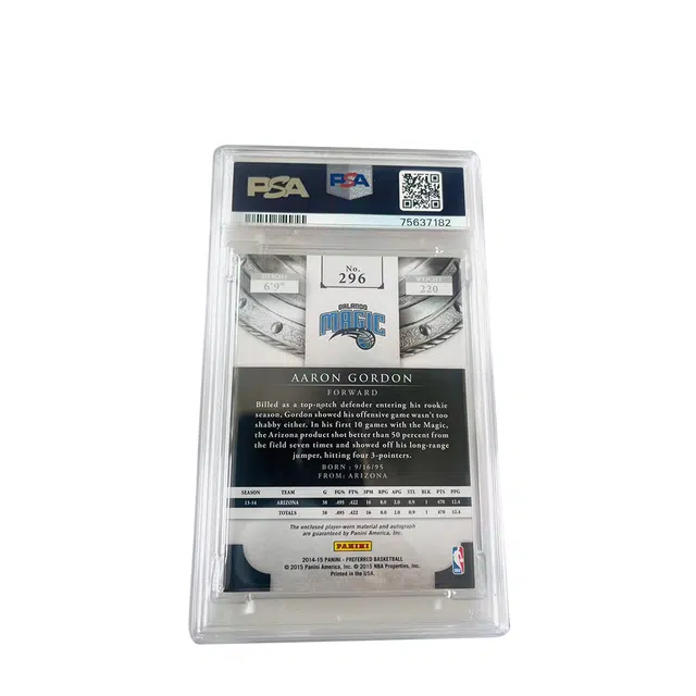 PANINI 14-15 RPARC patch 25 PSA10