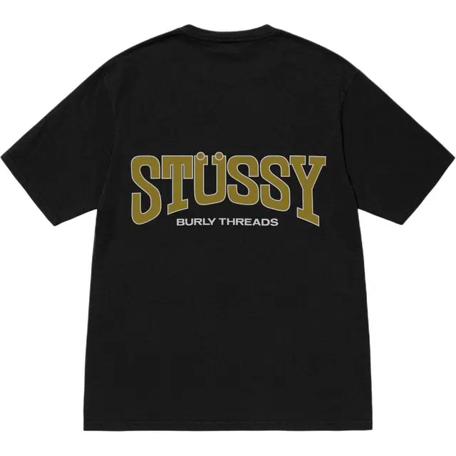 Stussy SS24 BURLY THREADS TEE PIGMENT DYED T