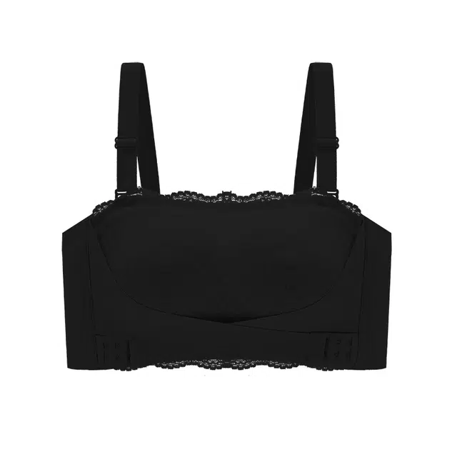 芬腾 无肩带内衣女大胸显小全罩杯防走光两穿式礼服抹胸文胸 女款