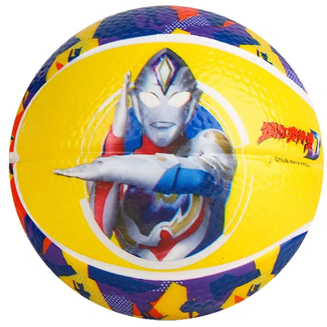 哈哈球 迪迦/德凯/赛罗奥特曼弹力篮球 室内外运动训练 玩具