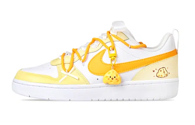 Nike Court Borough GS Yellow