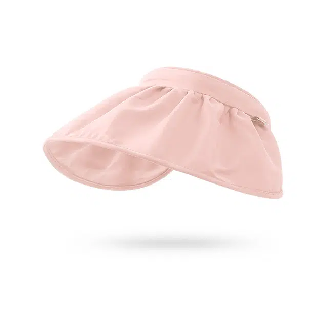 浪莎 遮阳空顶户外海边沙滩大檐贝壳 聚酯纤维 防晒帽 女款