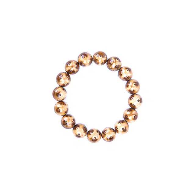 梵澜 熊猫高油高密盘玩 油润光亮正圆佛珠转运念珠文玩 紫金鼠 菩提类手串 男女同款情侣款